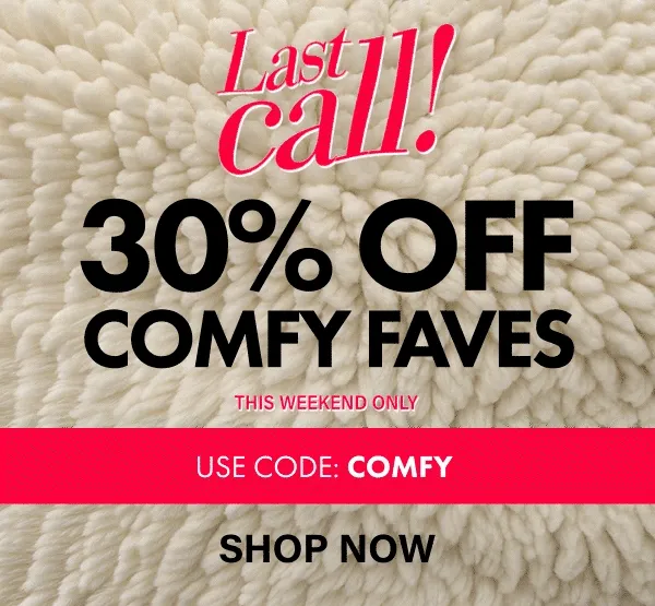 Comfy Flash Sale