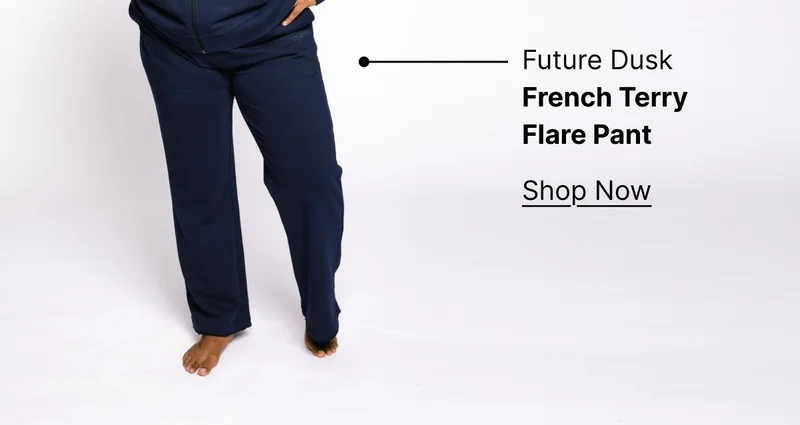 French Terry Flare Pant
