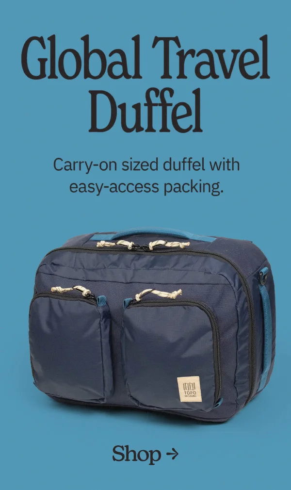 Global Travel Duffel - Shop Now