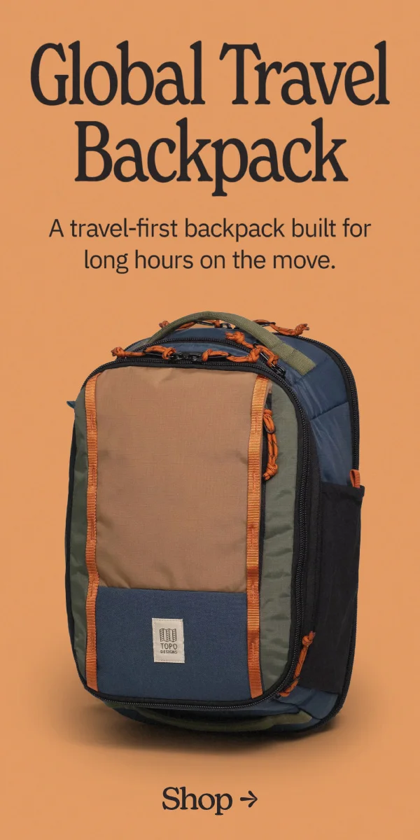Global Travel Backpack - Shop Now