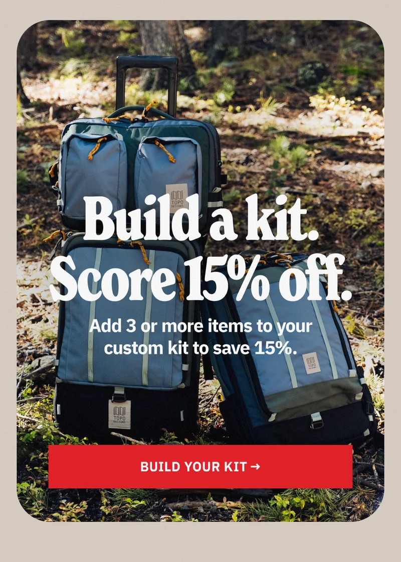 Build a kit. Score 15% off. Shop now.