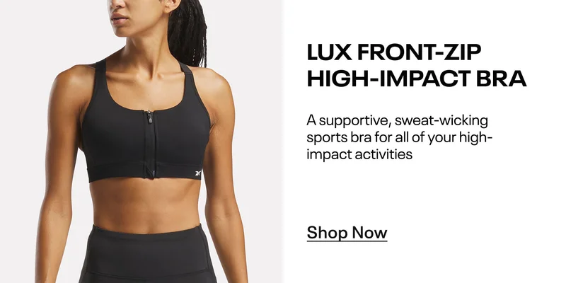 Women's Lux Front-Zip High-Impact Bra