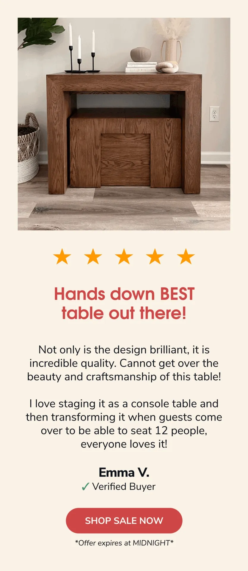 ❤️ Emma's Transformer Table Review ❤️
