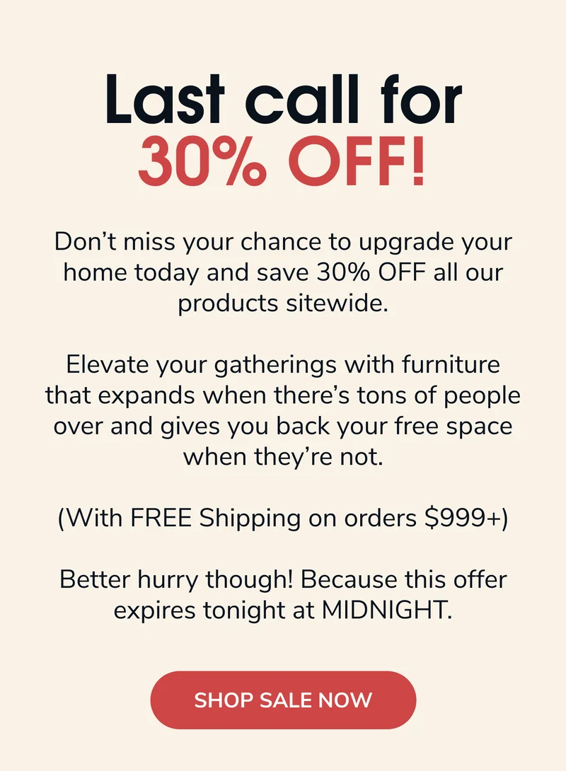 Last Call For 30% OFF