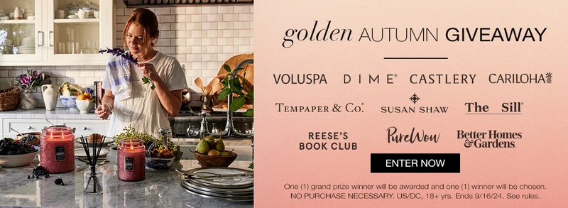 Enter Our Golden Autumn Giveaway