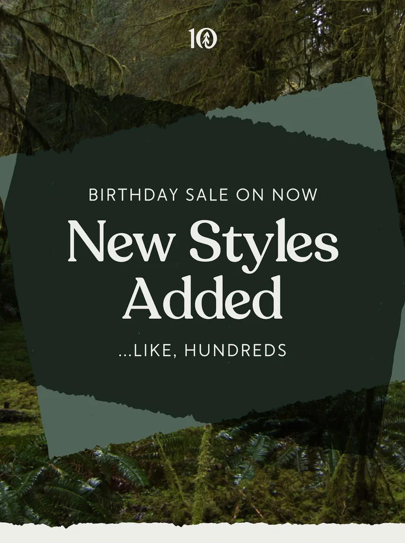 Birthday Sale on Now - New Styles Added ... Like, Hundreds