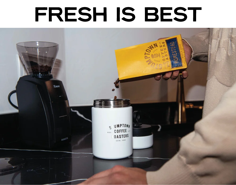Keep coffee beans fresh with the MiiR coffee canister