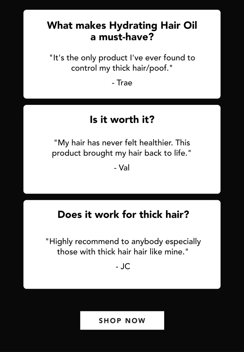 Hydrating Hair Oil