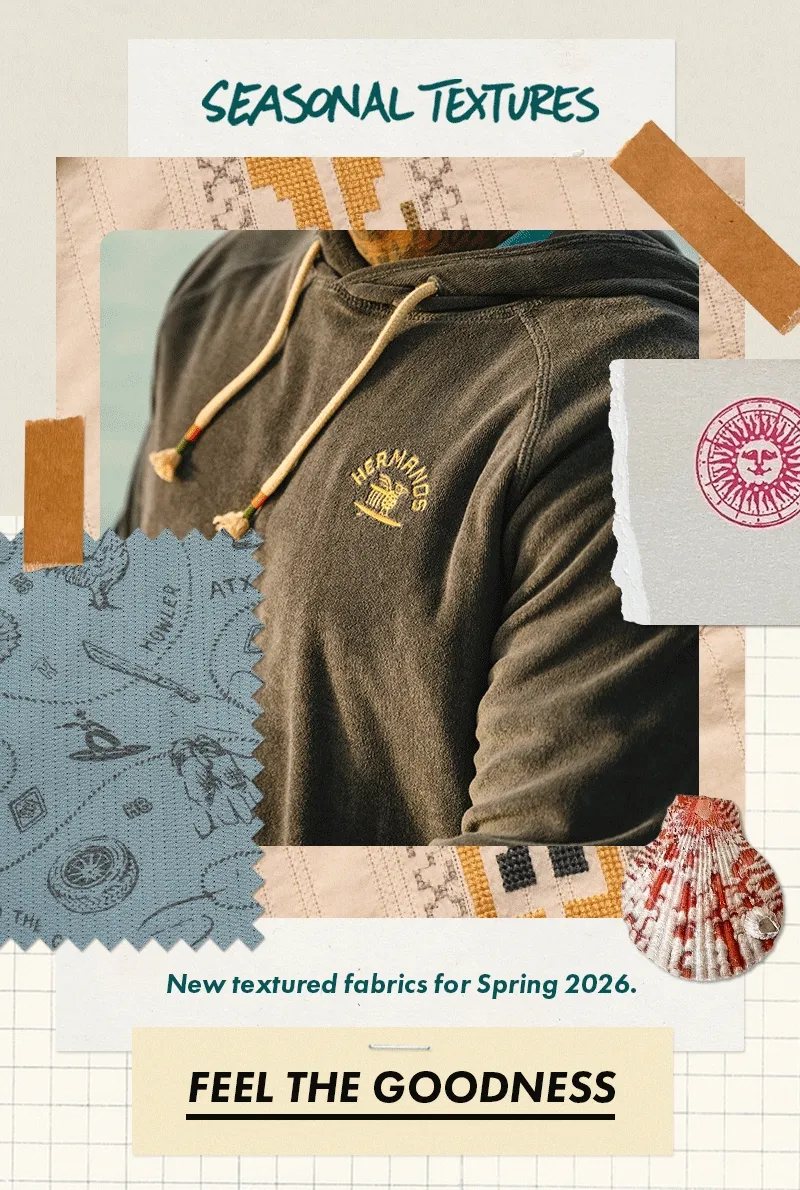 New textured fabrics for Spring 2026