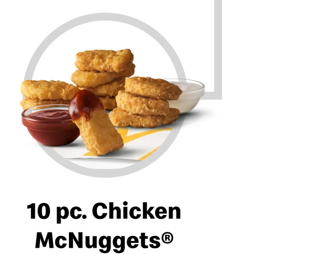 10 pc. Chicken McNuggets®