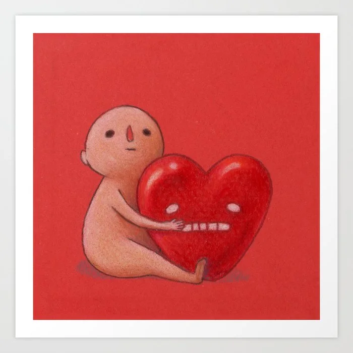 Valentines 01 Art Print Art Print