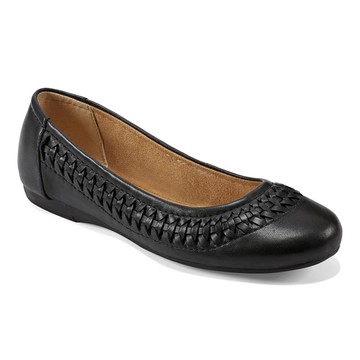 Earth Leather Slip-On Flats - Jett