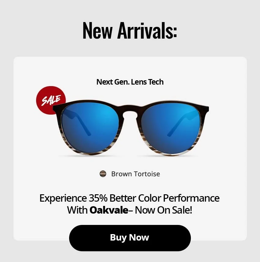 Buy Now - Experience 35% better color performance with Oakvale, now on sale!