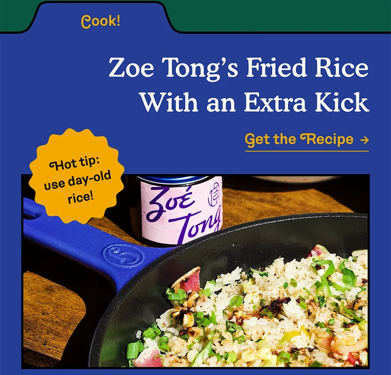 Zoe Tong's Fried Rice With an Extra Kick
