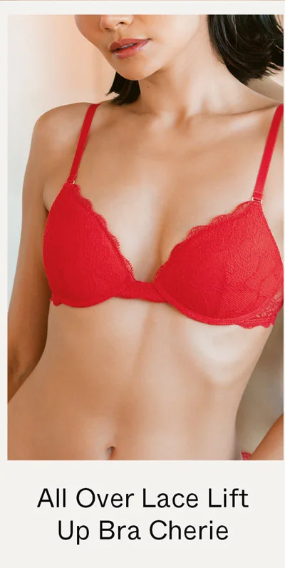 All Over Lace Lift Up Bra Cherie