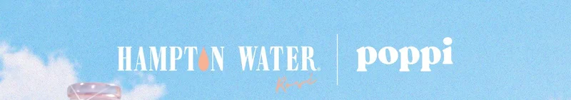 Hampton Water x poppi