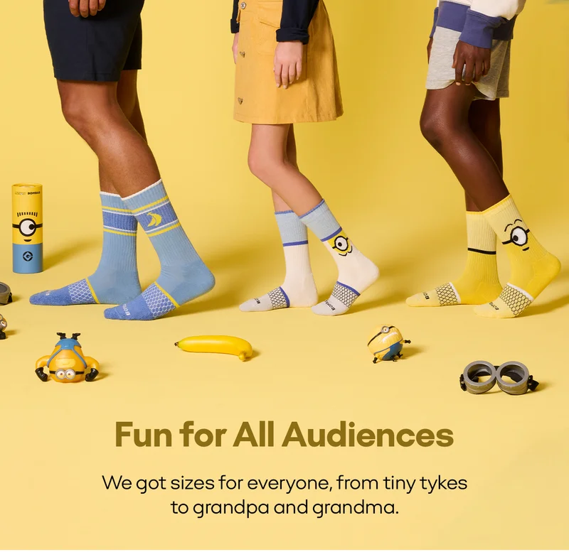 Fun for All Audiences | We got sizes for everyone, from tiny tykes to grandpa and grandma.