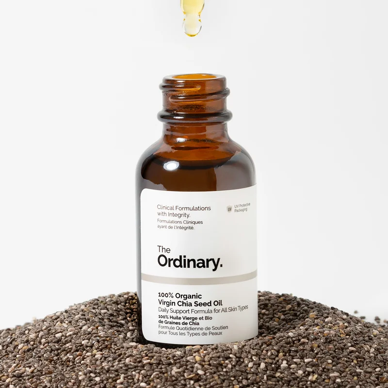 100% Organic Virgin Chia Seed Oil