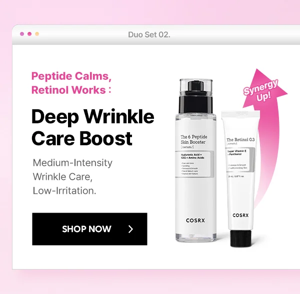 Shop Deep Wrinkle Care Boost Now! Shop Deep Wrinkle Care Boost Now!