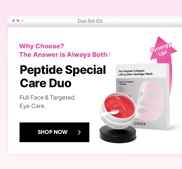 Shop Peptide Special Care Duo Now! Shop Peptide Special Care Duo Now!