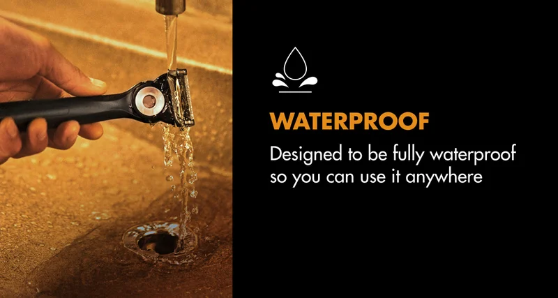WATERPROOF - Designed to be fully waterproof so you can use it anywhere