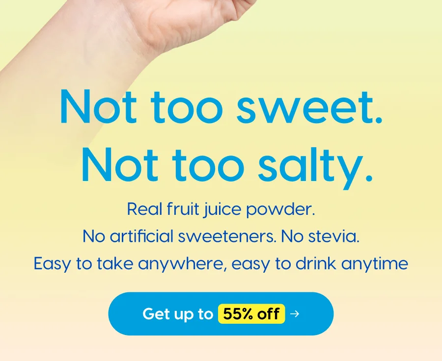 Not Too Sweet. Not To Salty.