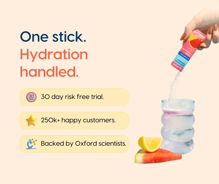 One Stick. Hydration Handled.