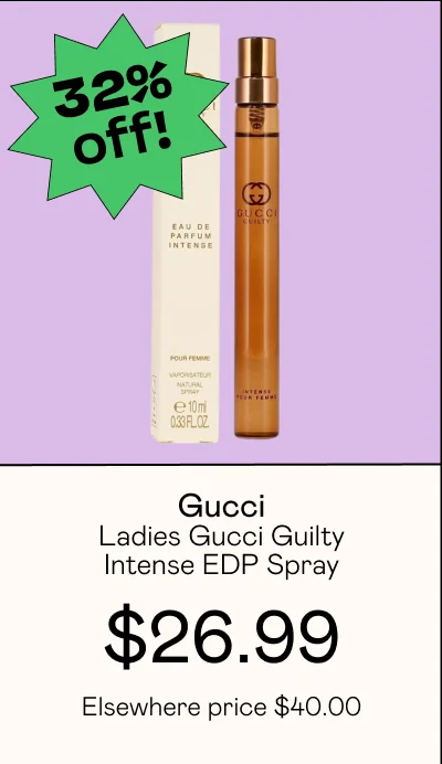 Ladies Gucci Guilty Intense EDP Spray