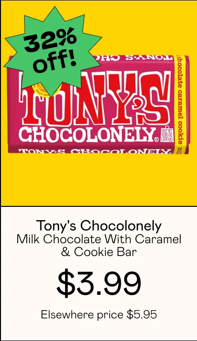 Milk Chocolate With Caramel & Cookie Bar