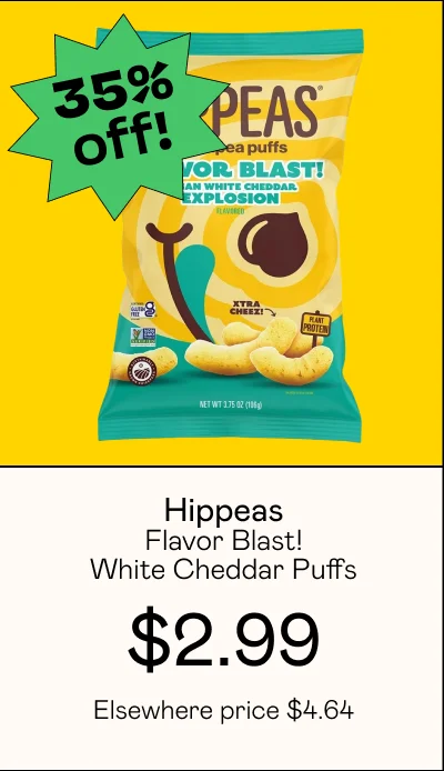 Flavor Blast! White Cheddar Puffs