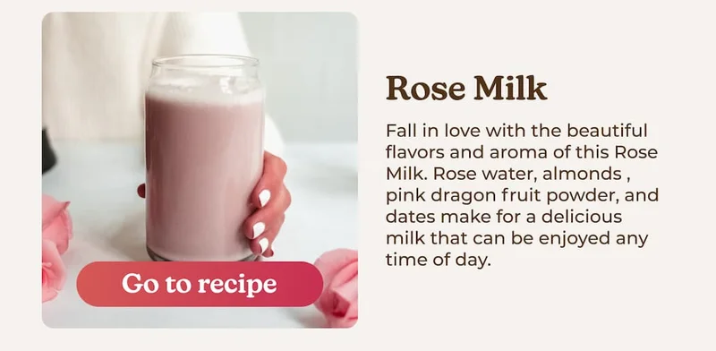 Rose Milk Recipe