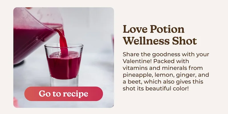 Love Potion Wellness Shot Recipe