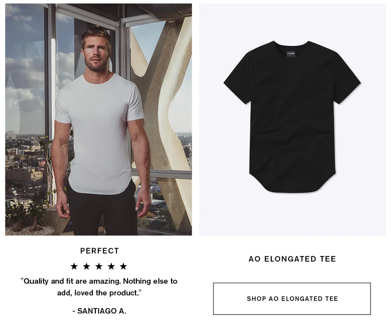 AO Elongated Tee