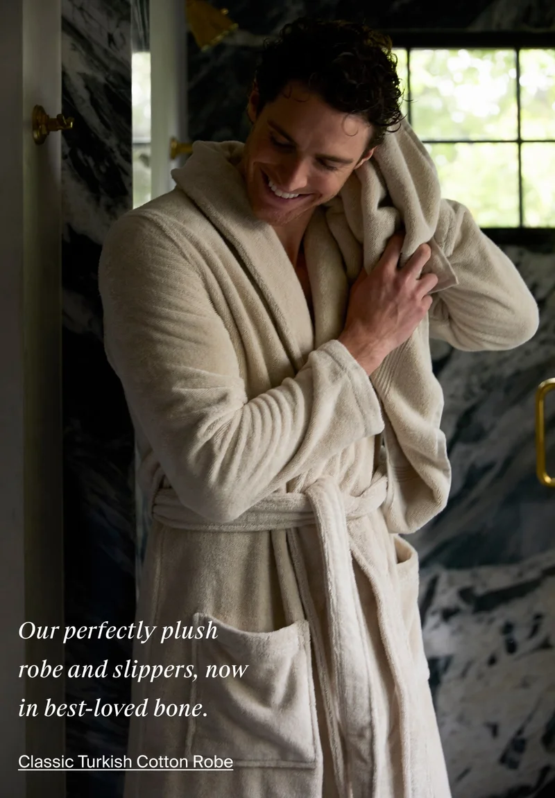 Classic Turkish Cotton Robe