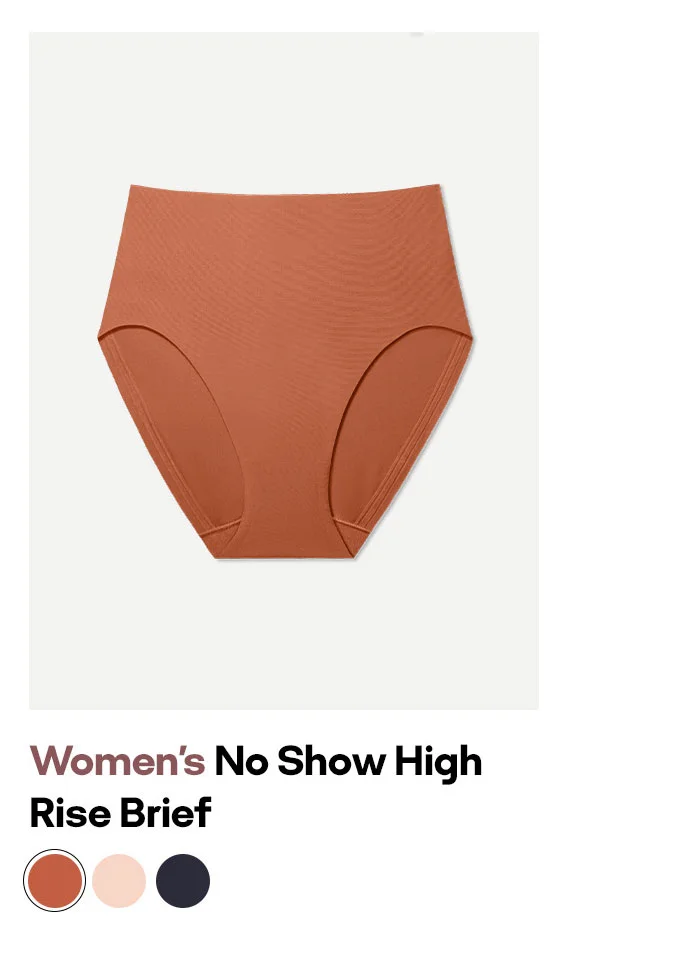Women's No Show High Rise Brief