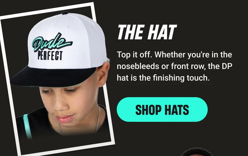 THE HAT | Top it off. Whether you're in the nosebleeds or front row, the DP hat is the finishing touch. - SHOP HATS