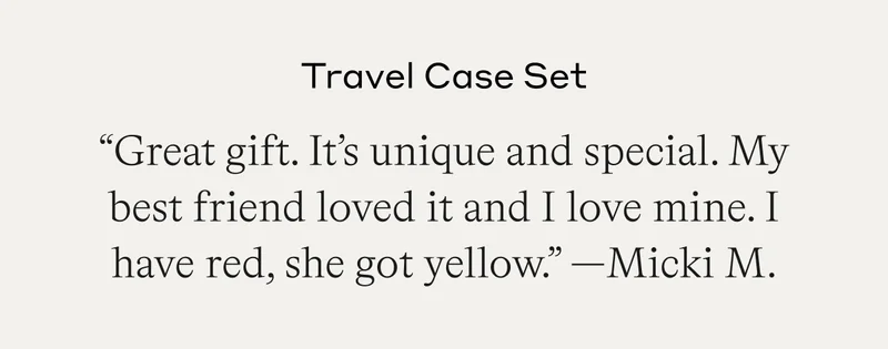 Travel Case Set