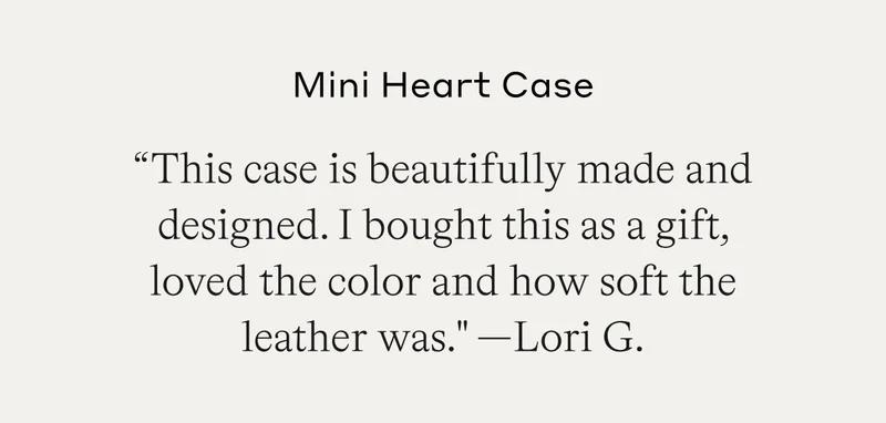 Mini Heart Case