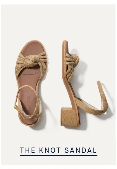 THE KNOT SANDAL