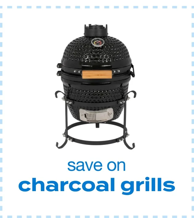 Save on Charcoal Grills