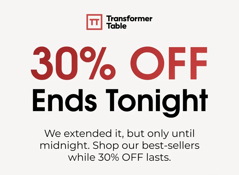 30% OFF Ends Tonight