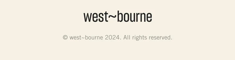 west~bourne 2024. All rights reserved.