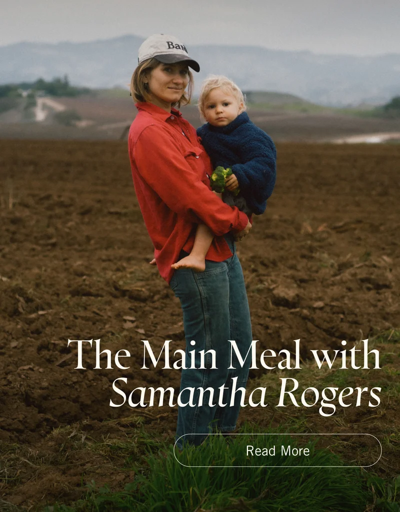The Main Meal with Samantha Rogers. Read More.