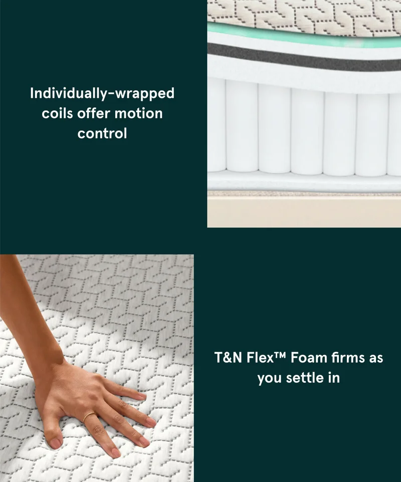 Individually-wrapped coils offer motion control | T&N Flex Foam firms as you settle in