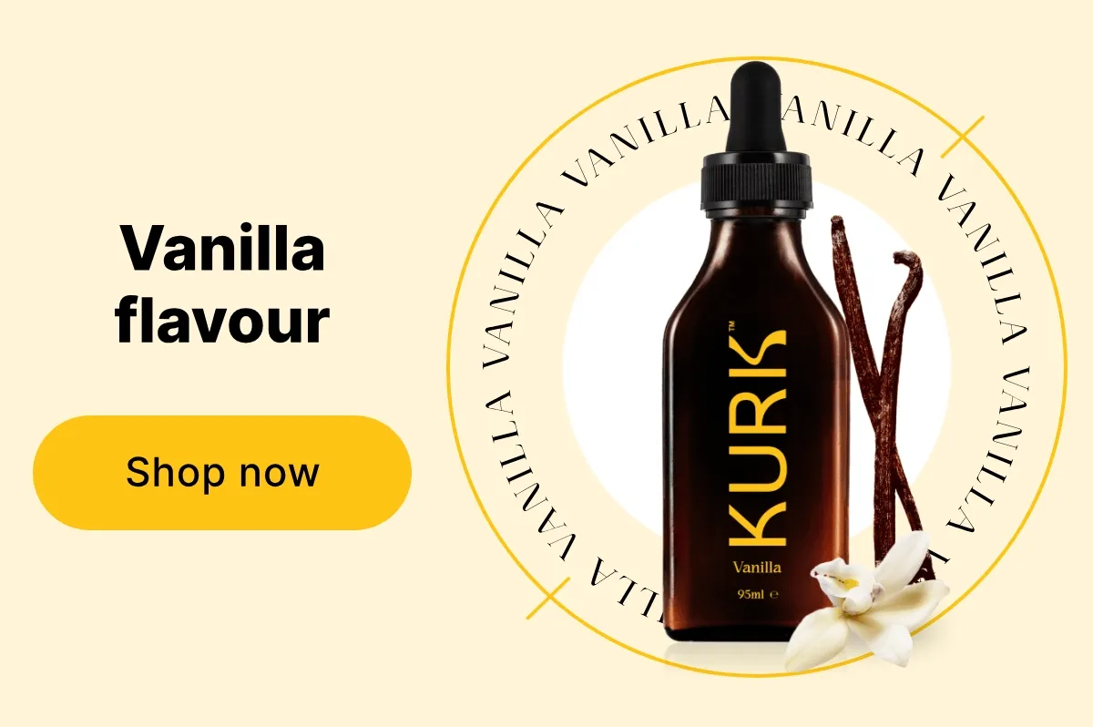 Vanilla flavour [ Shop now ]
