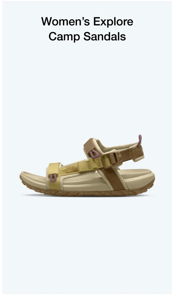 Women’s Explore
Camp Sandals