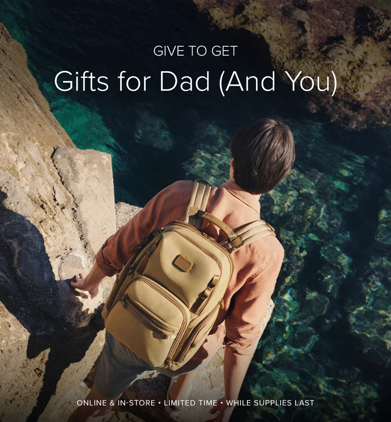 discount codeS HE’LL LOVE - Dad’s the Best - From business trips to weekend getaways, these travel essentials are crafted for his every journey.