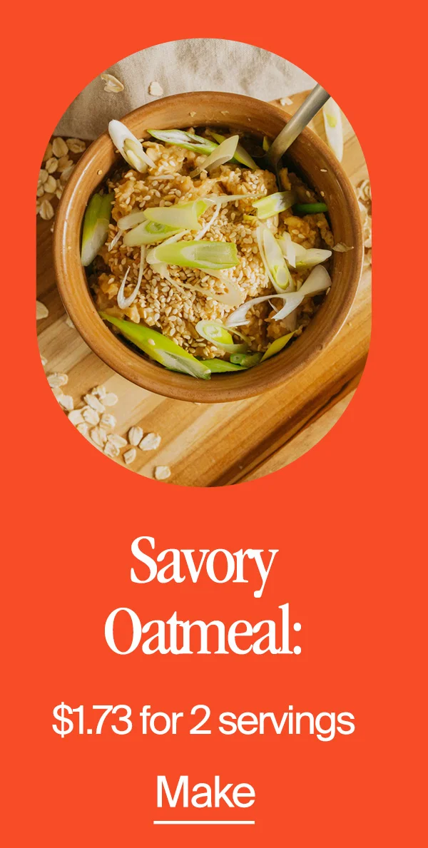 Savory Oatmeal