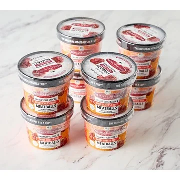 Mama Mancini's (8) 7-oz 3-Cheese Meatballs in a Cup