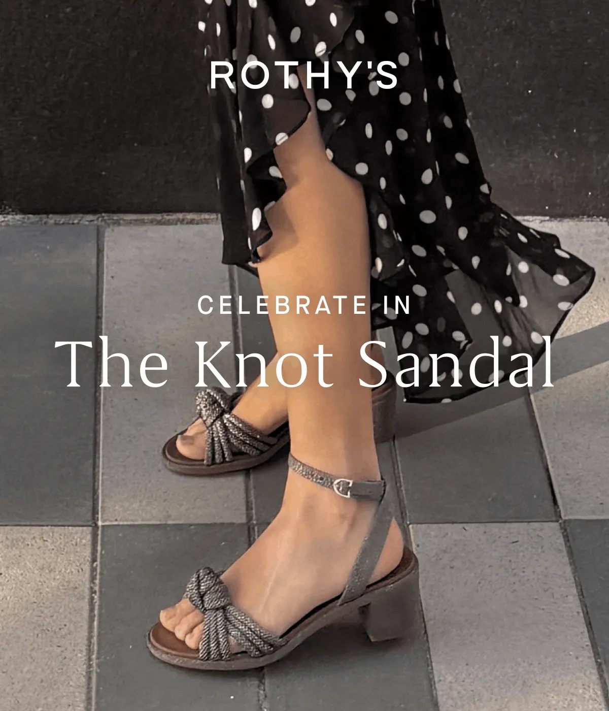 CELEBRATE IN The Knot Sandal CELEBRATE IN The Knot Sandal